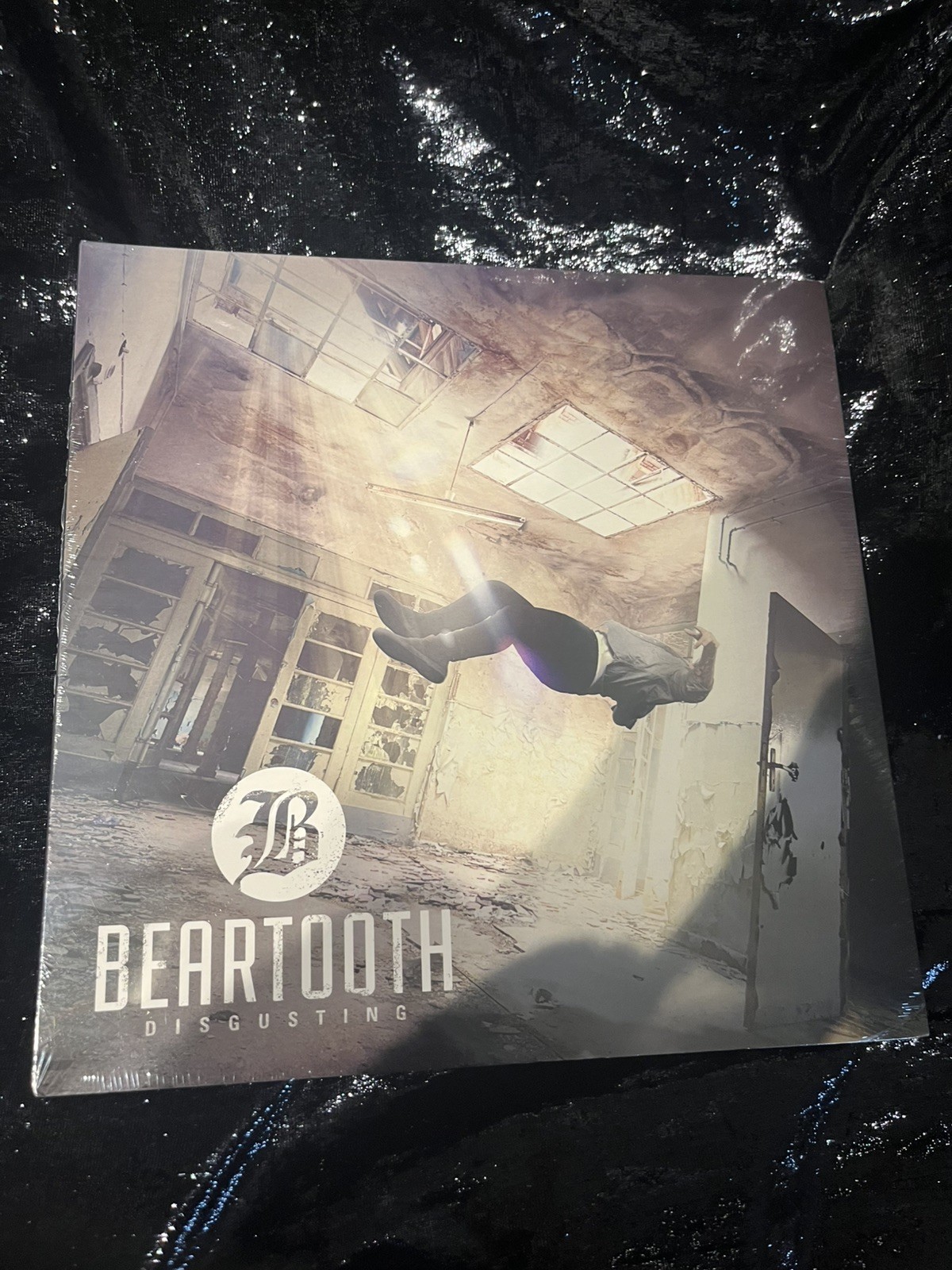 Beartooth - Disgusting Vinyl LP White OG Press Pop Up Jacket Rare. Sealed