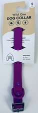 Wild One Adjustable Dog Collar Size Small 8   12     Orchid Purple