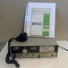 VINTAGE REALISTIC 23 CHANNEL CB BASE MOBILE TRANSCEIVER MODEL TRC 30A POWERS ON