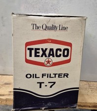 Vintage Nos Texaco Oil Filter. New Old Stock Unused Vintage Nos Texaco Oil Filter. New Old Stock Unused