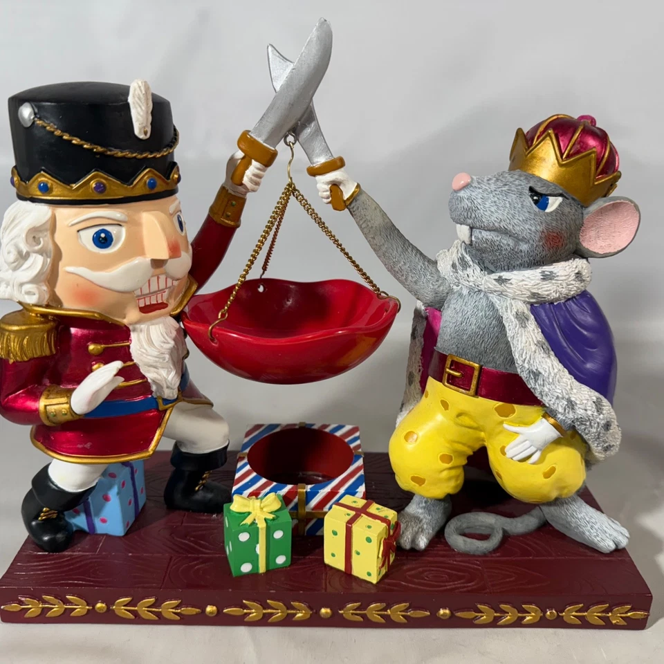 Yankee Candle Wax Melt Tart Calentador Cascanueces y Ratón King Batalla Raro Retirado N Foto 2 de 4