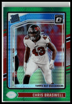 2024 Donruss Optic #220 Chris Braswell Green Hyper