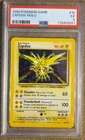 PSA 5 1999 POKEMON BASE SET UNLIMITED #16/102 ZAPDOS-HOLO