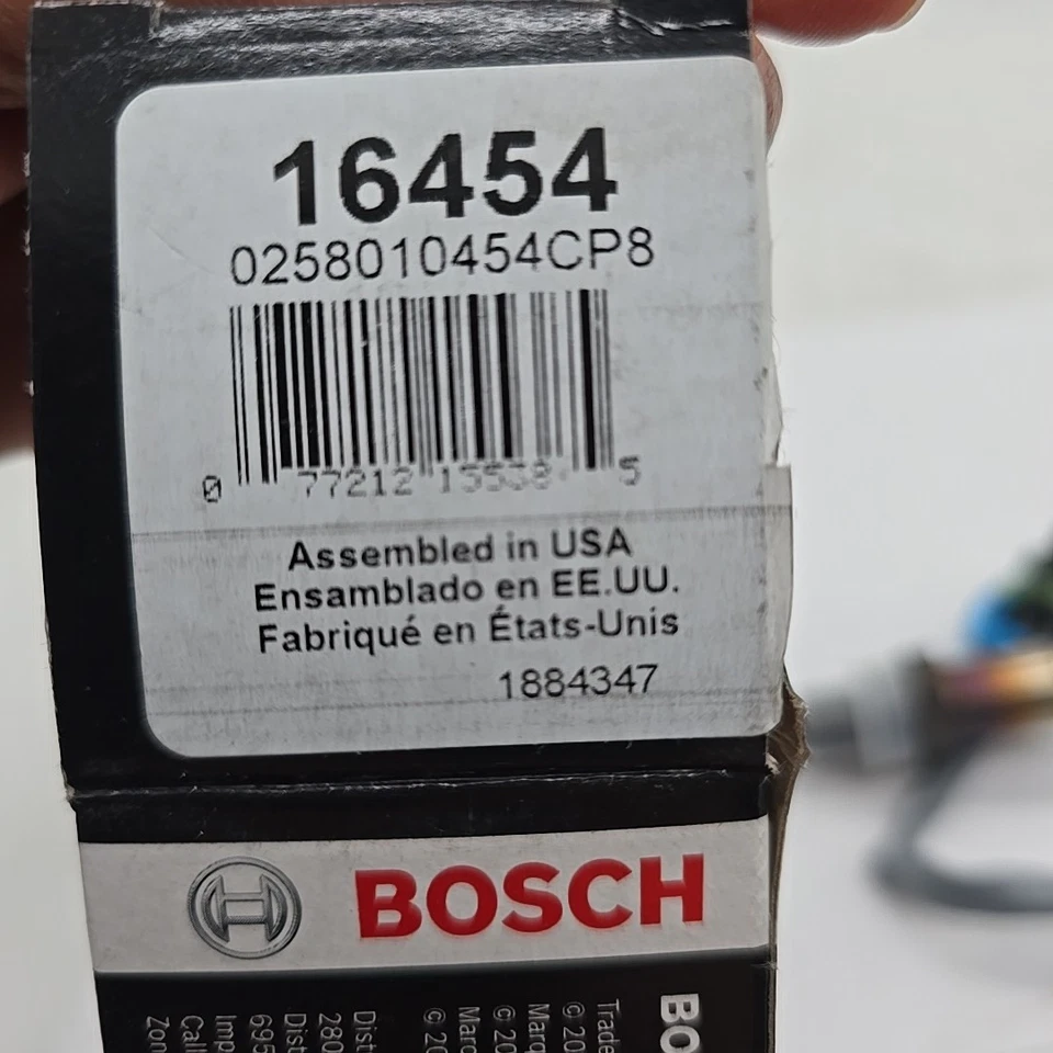 Sensor de oxígeno - OE real Bosch 16454 Foto 2 de 4