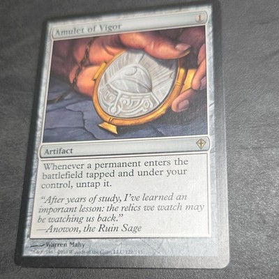 Wizards of the Coast Amulet of Vigor Worldwake 121/145 Artifact Rare English