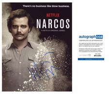 Wagner Moura “Narcos” AUTOGRAPH ‘Pablo Escobar’ Signed 10x8 Photo ACOA