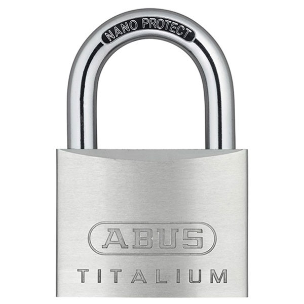 ABUS 64TI/60mm TITALIUM™ Padlock Keyed Alike KA6607