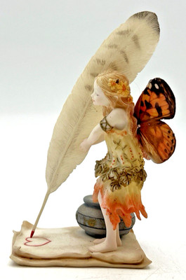 LOVE LETTER FAIRY COUNTRY ARTISTS BUTTERFLY FAIRIES FIGURINE