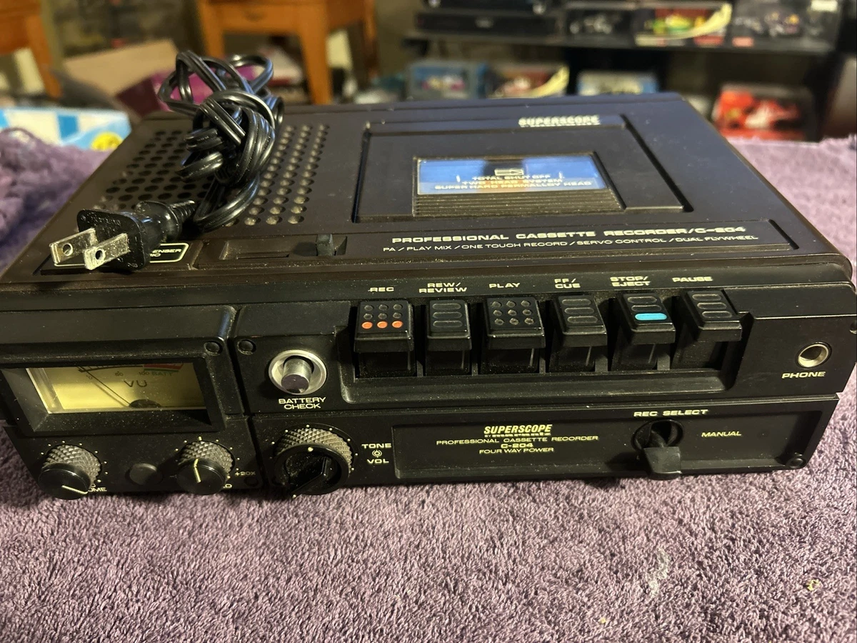 Superscope Vintage Cassette Decks for sale | eBay
