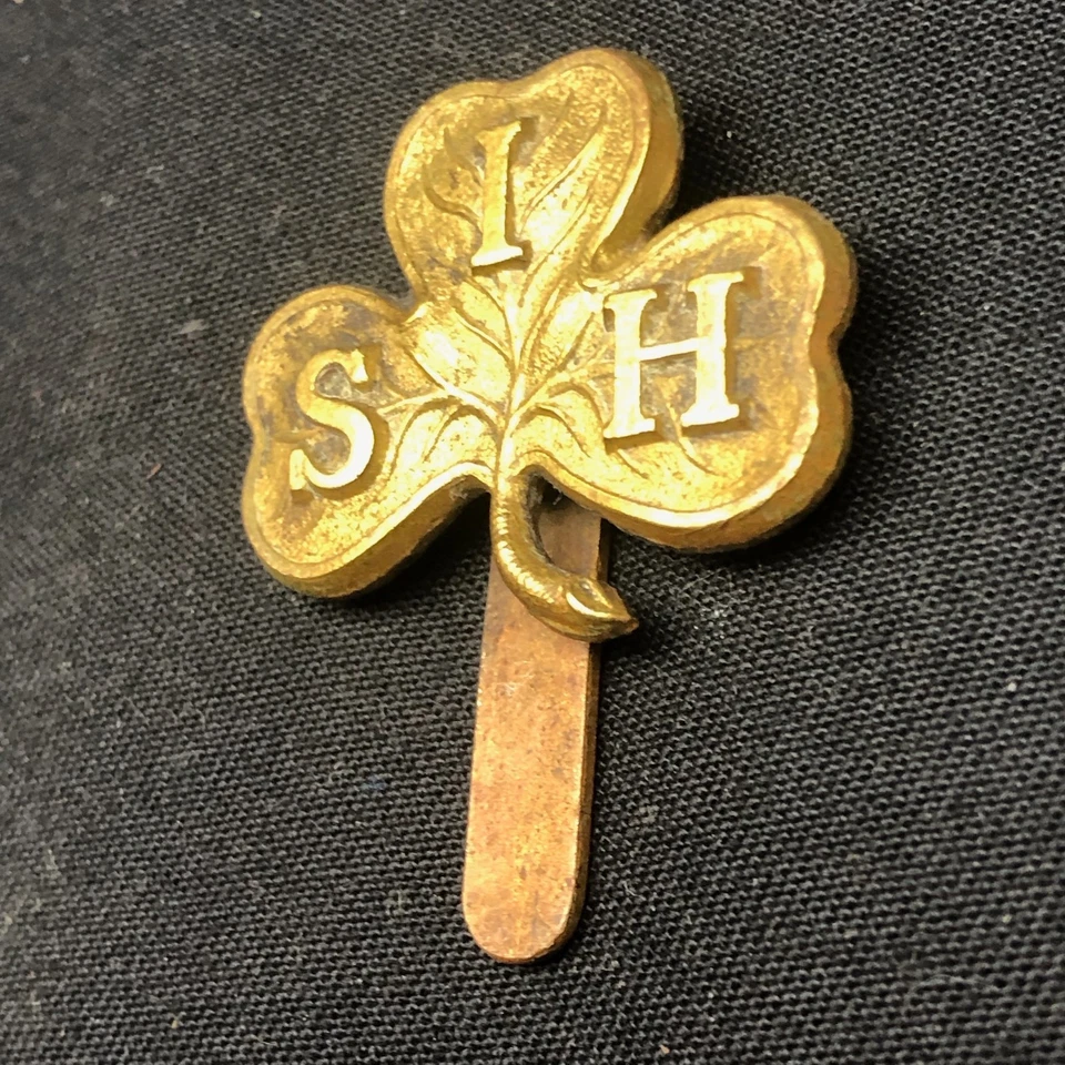 Original WW2 British Army Cap Badge - South Irish Horse - Image 2 of 4