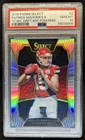 2016 Panini Select Patrick Mahomes II 2017 XRC Prizm Exchange RC #2 PSA 10