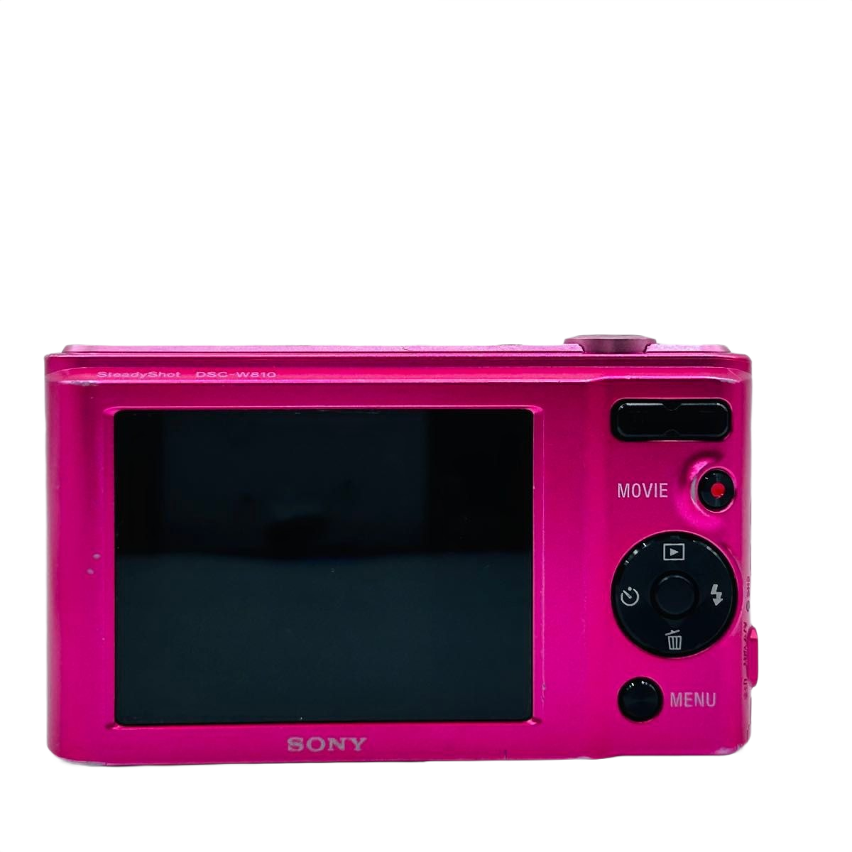 Sony Cyber-shot DSC-W810 20.1MP Digital Camera Pink W/SD card Used