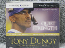 Tony Dungy Quiet Strength Audiobook NEW & SEALED - 2007 Tyndale, 4 CD Set