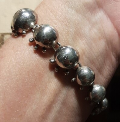 Vintage Sterling Caterpillar Bracelet | eBay