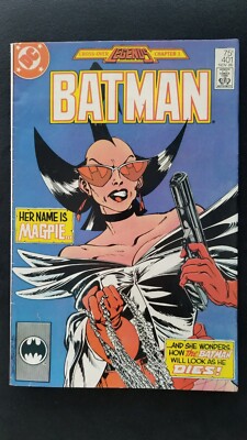 Batman #401 Direct 1986 2nd app of Magpie John Byrne Cover DC Comics 