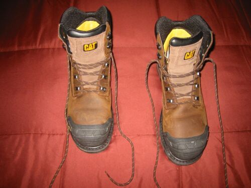 Men's Caterpillar 6" Precision Waterproof Composite Toe Work Boot  Wheat 90808