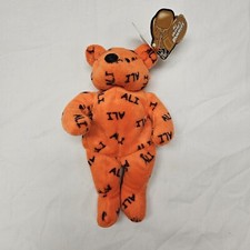 Vintage Muhammed Ali Plush 8" Salvinos Bammers 1999 w/Tags Orange Teddy Bear