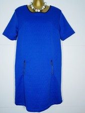 BNWT NEW ESMARA DRESS SIZE UK 12 BLUE OVERSIZE 37" tunic WORKWEAR O835