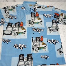 Up Ro's Vintage Man  Dog And Jeep With Music Beautiful Shirt.