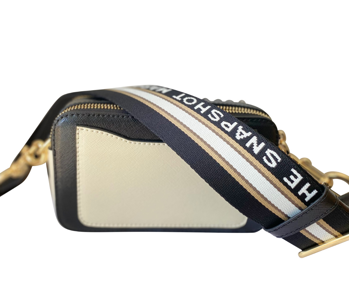 Marc Jacobs Snapshot Small Camera Bag- Black/Multi 