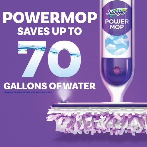 Power Mop Floor Cleaner Solution with Unstopables Fresh Scent 25.3 fl oz 2 Pack - Picture 7 of 12