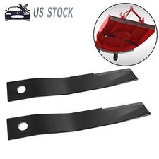 7556 Rotary Cutter Blades 27" x3/4" Lawn Mower Blades For Bush Hog, 2 Blade Set