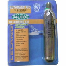 Leland Rearm Kit For Automatic PFDs, Replaces Mustang MA7270