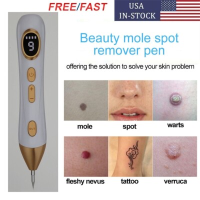 Anti Aging Laser Plasma Pen, 9 Speed - Mole, Spot, Wart, Tatoo Removal - New!