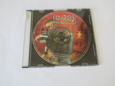 Jeu C-12 Final Resistance Pour PlayStation 1 – Version Française, Bon état