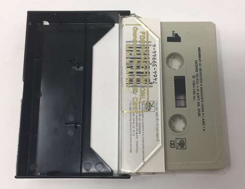 BOB DYLAN “Real Live” PROMO Only Cassette Tape 80s Columbia FCT 39944 Demo NFS - Picture 4 of 8