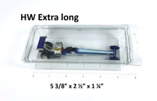 10 - Extra long Hot Wheels Plastic Car Cases NEW clamshells display 1/64 diecast