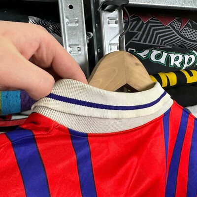 NIKE PARIS SAINT GERMAIN 1993 1994 HOME L/S FOOTBALL SHIRT SOCCER