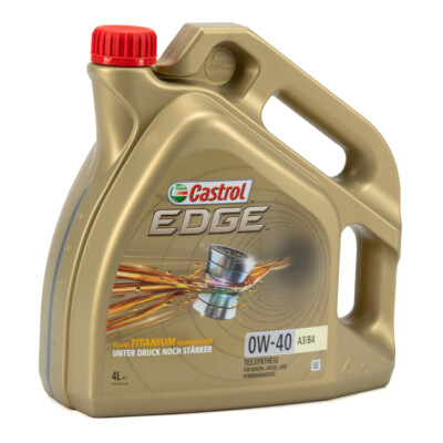 4L CASTROL EDGE TITANIUM 0W40 A3/B4 Ford WSS-M2C937-A MB 229.3/5 VW 502/505.00