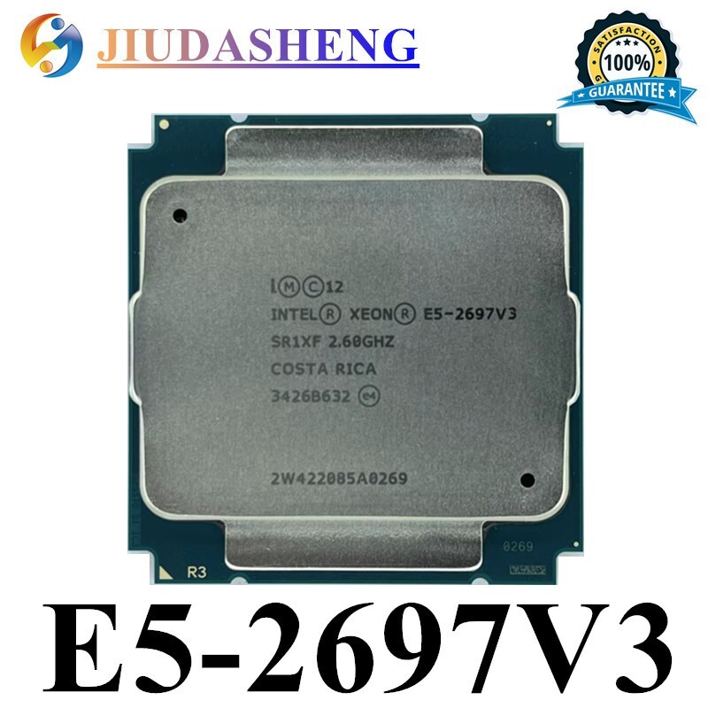 Intel Xeon E5-2697 V3 CPU GHz 35M 14-Cores LGA 2011-3 R3 Server 145W  SR1XF