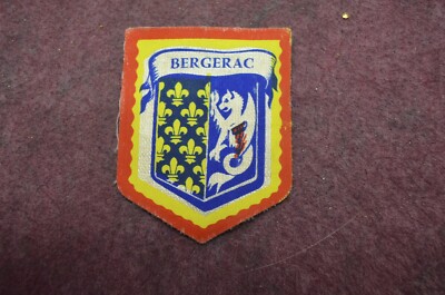 Ancien écusson émaillé Savoie - Blason Ville Annecy - Pièce Vintage Décorative