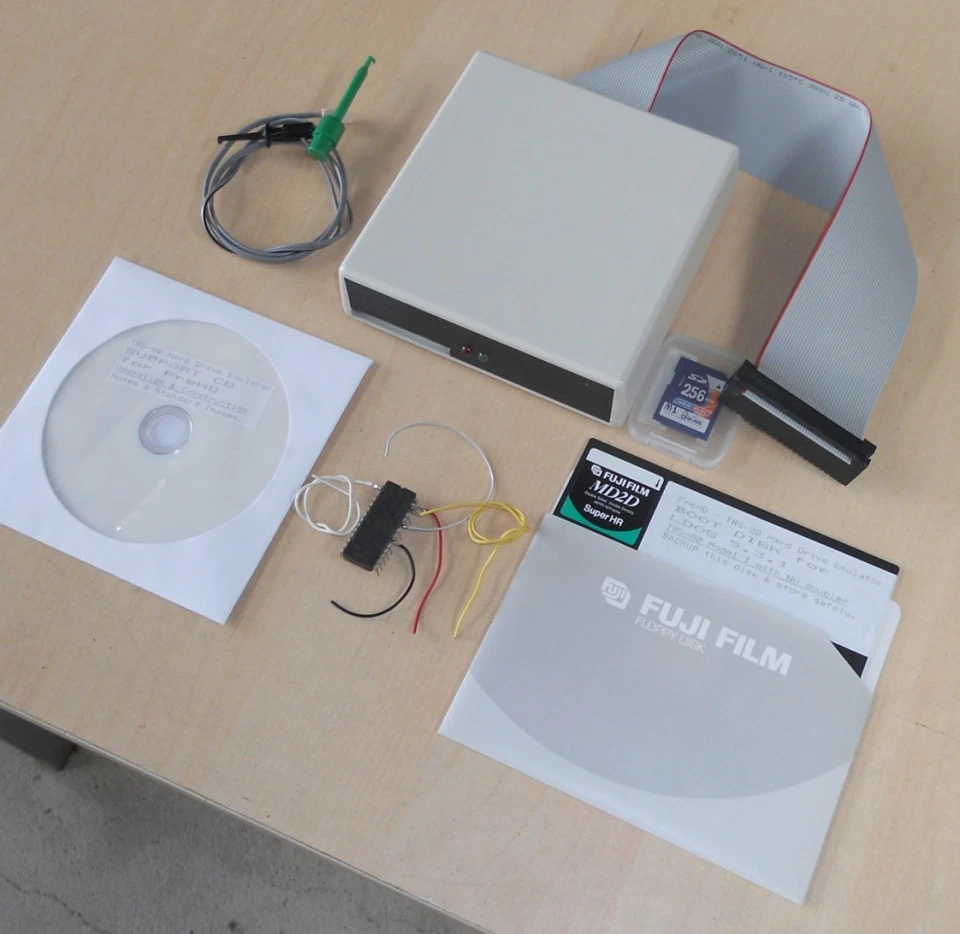 FreHD Hard Drive emulator for Tandy Radio Shack TRS-80 Model I 48K with EI - Image 3 of 4