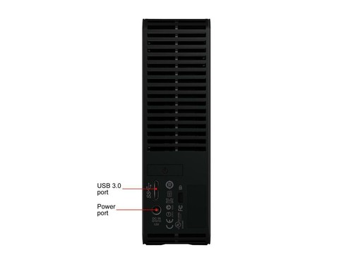 WD Elements 8TB External Hard Drive USB 3.0 Desktop HDD Black - Picture 7 of 8