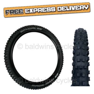 Pneu VTT Schwalbe Magic Mary 27,5x2,40 - Addix Bike Park, Carcasse TwinSkin, Pour E-bike E-50