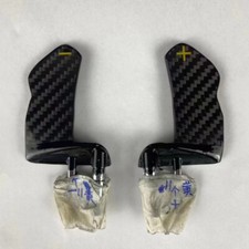 Paleta de cambio de volante de fibra de carbono real para Dodge Charger Challenger 2015+