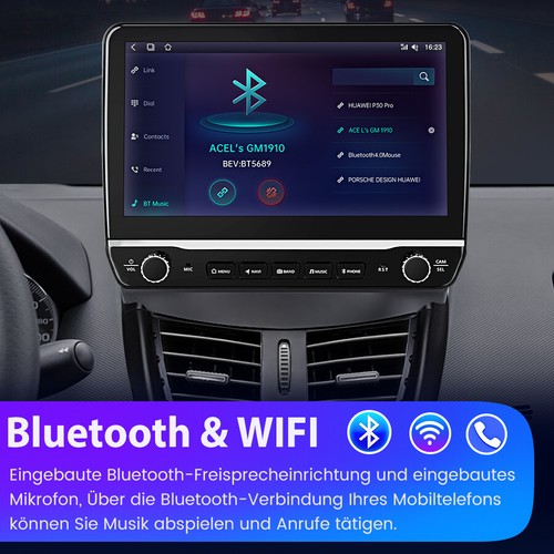 10.1" Android 13 6+128G Für Peugeot 207 2006-2015 Autoradio BT Carplay DAB+ WIFI - Bild 6 von 12