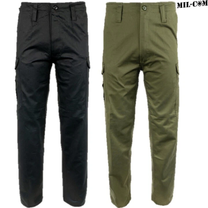 MIL-COM HEAVYWEIGHT COMBAT TROUSERS MENS 28-52" 100% COTTON ARMY CARGO PANTS
Opens in a new window o
