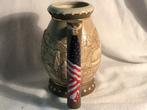 Vintage Norman Rockwell collector stein “ Package from Home” Miller Brewing - Picture 4 of 8