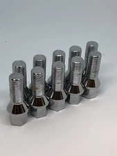 (10) 14x1.5 ACORN C CONICAL CONE SEAT WHEEL LUG BOLTS AUDI MERCEDES🌡️🌡️  