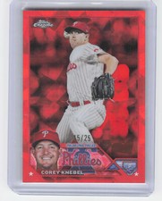 2023 Topps Chrome Sapphire Edition #28 Corey Knebel Orange #/25