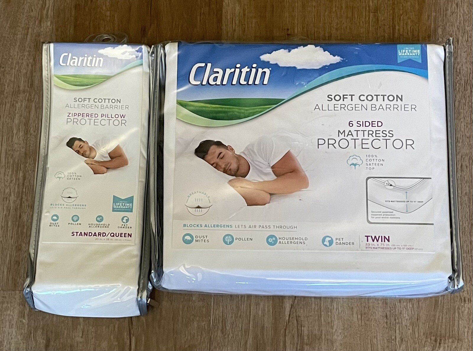 claritin pillow protectors