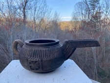 Nuristani  Solid Woodcarving Spouted Pitcher ...