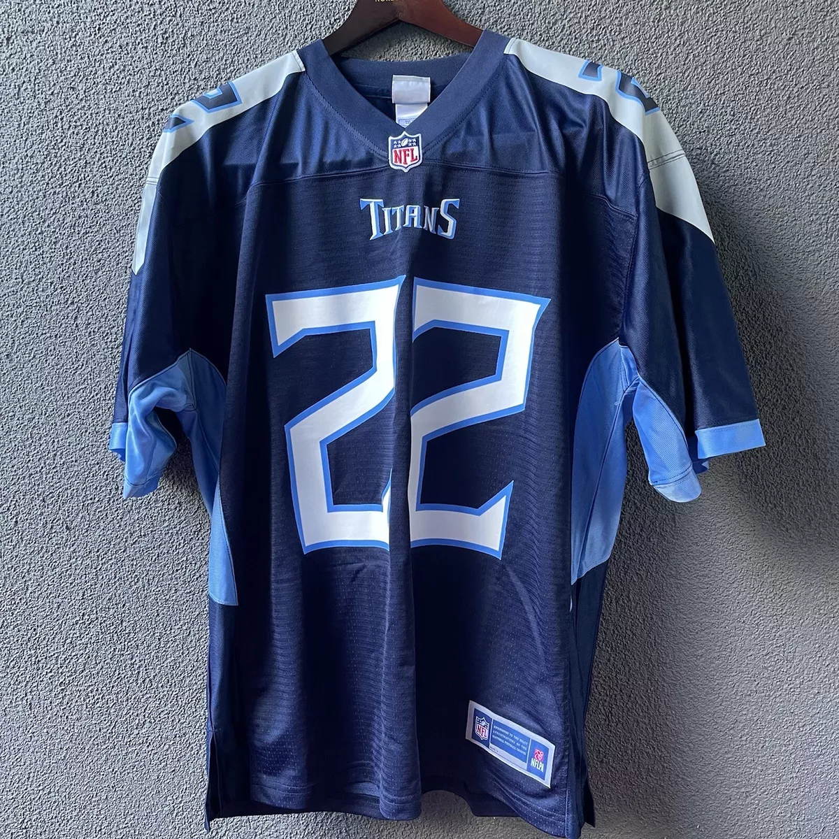 Blue Nike NFL Tennessee Titans Henry #22 Jersey