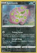 Spiritomb Reverse Holo 89/172 Pokemon TCG Card Brilliant Stars