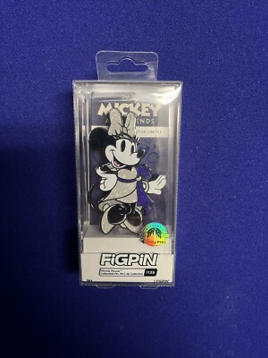 Disney Parks Pin FiGPiN #1139 Minnie Mouse Disney100 NEW