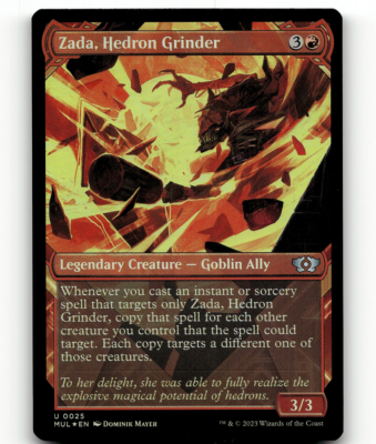 FOIL - MTG Zada, Hedron Grinder 25 March of the Machine Uncommon